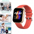 Smart Uhr Smartwatch Frauen Frauen Uhr Wasserdicht Sport Tracker Farbe rot