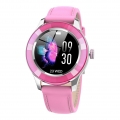 Bluetooth Smart Uhr Schwimmen Wasserdichte Fitness Uhr Smart Uhren Smartwatch Kompatibel mit iOS Android Farbe Rosa