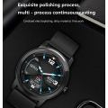 Zodight Q669 Fashion Smartwatch Fitness Tracker Vollbildschirm IP68 Wasserdichte Sport-Fitness-Uhr mit Herzfrequenzmonitor Schla