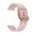 Austauschbares Silikonarmband 20 mm Schnallenarmband Uhrenarmband Kompatibel mit  Galaxy Watch Active2 Pink