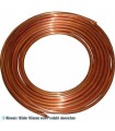 Kupferrohr CU Ø 12 mm, Wandstärke 1 mm, Packung 50 m