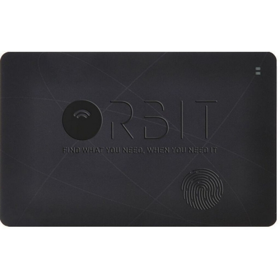ORBIT CARD Bluetooth Tracker, Black