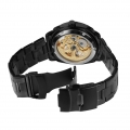 FORSINING 207-1 Business Maenner Mechanische Uhr Zeitanzeige Mode Laessig Edelstahlband Armband 3ATM Wasserdicht Selbstaufzug Ma