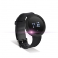 Fitness Tracker Sport Smartwatch Armbanduhr Bluetooth Pulsmesser Schwarz für Herren Damen