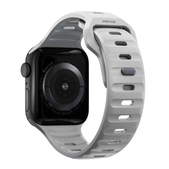Nomad Sportarmband Apple Watch 42 / 44 mm grau