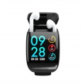 Zodight Smart Watch Männer Bluetooth Kopfhörer Herzfrequenz Blutdruck Smartwatch Frauen Smart Watch 2020 für Android IOS Schwarz