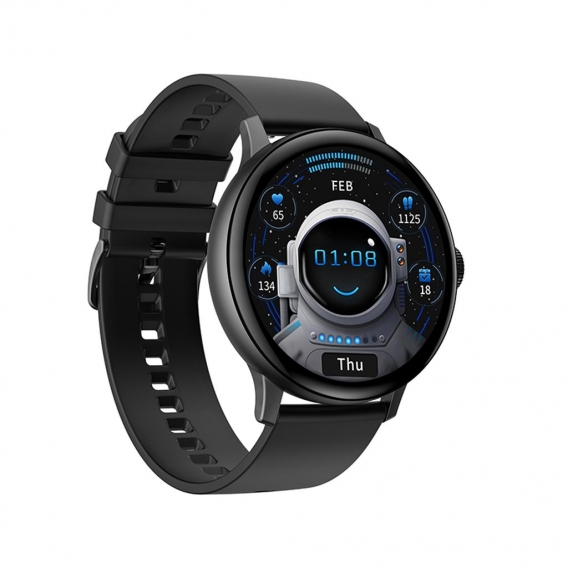 Neu DT2 Smart Watch Bluetooth-Call IP68 Wasserdichter Schutz Fitness Tracker SportUhr Schwarz