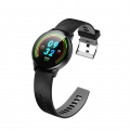 LOOKit S16 STATEMENT -rot- Smart Watch Sport GPS Fitness Uhr Fitness Tracker fitnesstracker + LOOKit CZ5 In Ear Kopfhörer Fitnes