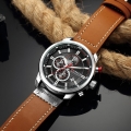 Curren hohe Qualitaet Uhr Quarz Handgelenk Analog Digital Leder Mode laessig Business Maenner Sportuhren