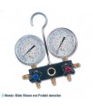 2-Wege Monteurhilfe mit Druckmesser Ø80 Klasse 1 "Pulse-Free" WIGAM F2PF80/A6/4/K1