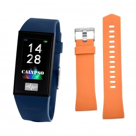 More about Calypso Sport Fitness Tracker K8500-5 Armband blau orange SmartWatch D2TCK8500-5