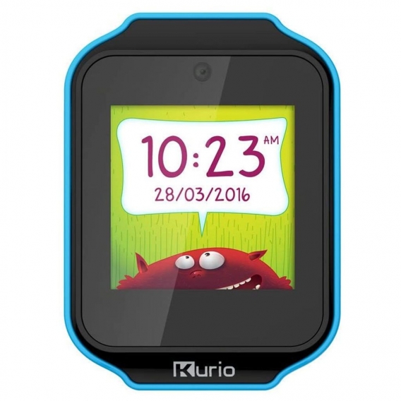 Kurio Watch, 3,91 cm (1.54 Zoll), LCD, Touchscreen, Schwarz, Blau