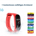 Bluetooth Smartwatch Smart Armband Fitness Tracker Sportuhr Schrittzähler Wasserdicht