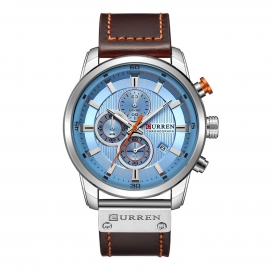 More about Curren Herrenmode Kunstleder Sport Armbanduhr Laessige Uhr Luxus Wasserdicht Quarzuhr mit Exquisite Box