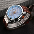 Curren Herrenmode Kunstleder Sport Armbanduhr Laessige Uhr Luxus Wasserdicht Quarzuhr mit Exquisite Box