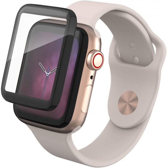 InvisibleShield Glass Curve Elite für Apple Watch Series 4 "wie neu"