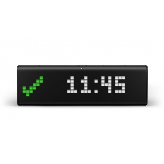 LaMetric Time WLAN Uhr Smart-Home Uhr Multifunktionsuhr Bluetooth schwarz- neu