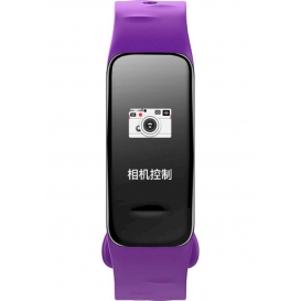 More about Smartband Fitness-Tracker Schlafmonitor Herzfrequenz Schrittzähler, Farbe:lila