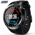 LOKMAT SMA-TK04 Smart Watch 1,3-Zoll-Bildschirm BT3.0 + 4.0 Wasserdichte Schrittz?hler-Herzfrequenzalarm-Fernkamera GPS Sports S