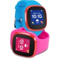 Alcatel Family Watch MT30 Kinderuhr Ortung GPS Smartwatch blau pink -