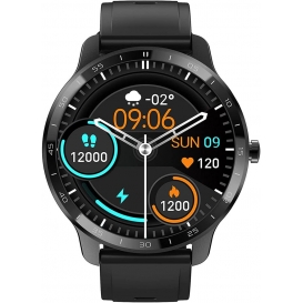 More about Smartwatch für Herren, Fitness-Tracker, für Android-Smartphones, 1,28 Zoll Farb-Touchscreen, runder Bildschirm mit Herzfrequenzm