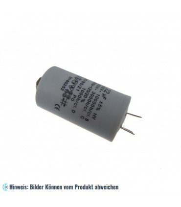 Kondensator SC 1141, 22 uF, 450-500 V (4 x Flachstecker + Schraube)