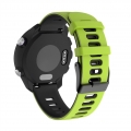 Sport Ersatz Armband für Honor Magic Watch 2 42mm Silikon Band Loop, Farbe:Dunkelblau Rot