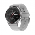 TPFNet Smartwatch mit Silikon Armband - individuelles Display - Smartwatch EKG Armbanduhr mit Schrittzähler, Kalorien uvm. - Mod