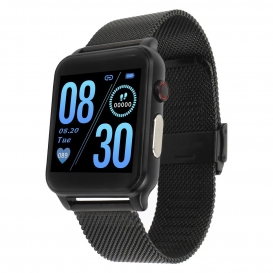 More about HEYRO FIT 21 Metal Black Smart Watch mit EKG, PPG, Blutdruckmessung, Pulsuhr, Kalorien- & Schrittzähler – mit zusätzlichem schw