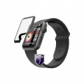 Hama Hiflex, Displayschutz, Smartwatch, Transparent, Apple, Watch 7, 45 mm, Klare Bildschirmschutzfolie