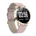 Neu CF18 Smartwatches 1,22 Zoll Metall wasserdicht IP67 Blutdruckmessung Multi-Sport-Modus Smartwatch Pink
