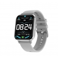 Neue DTX EKG Smartwatches 1,78 Zoll Big 420 * 485 HD 2,5D Bildschirm Wettervorhersage Dual Modi DIY Gesicht Smart Watch  Silber 