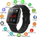 P8 Smartwatch Herzfrequenz-Blutdruckmessung Blau