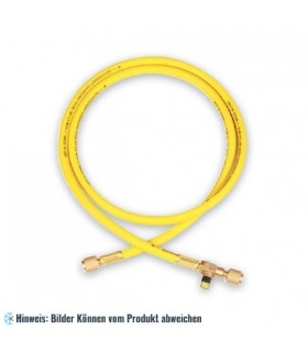 Füllschlauch "GY" 180cm mit Absperrventil, Anschlüsse gerade x gerade WIGAM V/GYSS/4-4/72