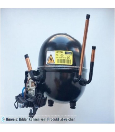 Kompressor Danfoss Secop HXD35AA, LBP - R600a, 220-240V, 50 Hz - nicht lieferbar, ersetzt durch Nachfolger