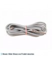 Temperaturfühler PTC Eliwell, l ＝ 3 m, Silikon, Edelstahlabdeckung 6x40 mm