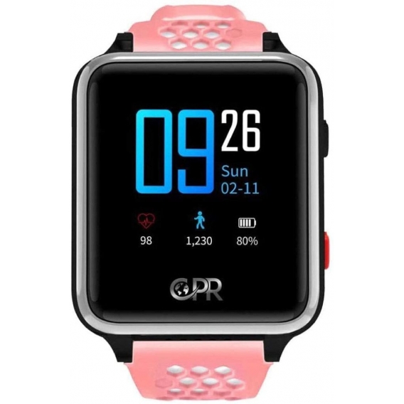 WATCHU GPS Tracker Uhr Kinder - Smartwatch Kinder mit GPS Ortung, Anruf Funktion - Rosa