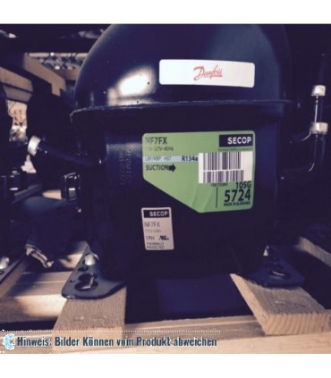 Kompressor Danfoss Secop NF7FX, LBP/MBP - R134a, 115-127V, 60Hz, 105G5724, 105G5733 - nicht lieferbar, ersetzt durch Nachfolger