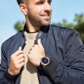 Marea Smartwatch, mit schwarzem Gummiarmband B60001/4