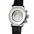 Forsining Watch Automatische mechanische Herrenuhr mit Lederarmband 3ATM Fashion Casual Wristwatch