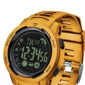 Smart Uhr, Fitness Aktivität Wasserdichte Smartwatch für Männer und Frauen, Kompatibel mit Telefon Stil Orange