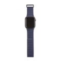 D9AWS44TS1NY Leder Magnetisch Traction Strap Apple Watch 44 mm