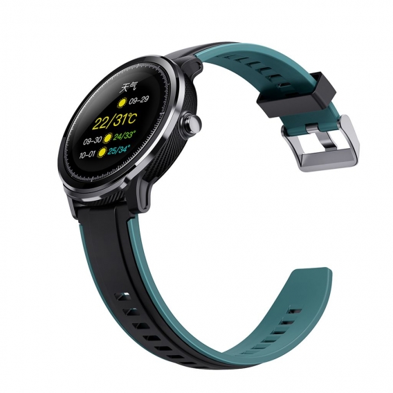 KOSPET PROBE Smart Watch 1,3 Zoll IPS Vollrunder Touchscreen Gesundheitswesen Sport Smart Watch Dual Buntes Silikon-Uhrenarmband