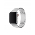 Apple MUHJ2ZM/A Smartwatch-Zubehör Band Silber Edelstahl  APPLE : , Material: Edelstahl, Produktfarbe: Silber, Produkttyp: Band,