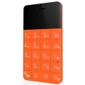 Elari CardPhone 2G 1GB, 1.10", Single SIM Kreditkartengröße Orange