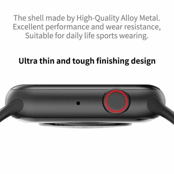 Smartwatch Fitness Armband Herzfrequenz Blutdruck Tracker Bluetooth Touchscreen