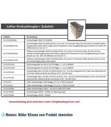 Filter für Drehzahlregler FASEC 7A H28D38