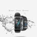 Wasserdichte Smart Armbanduhr für Sport und Freizeit GX-BW337 Schwarz