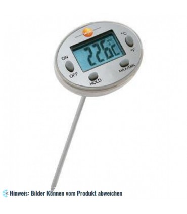 Wasserdichtes Mini-Thermometer, Länge 120 mm, testo 0560 1113