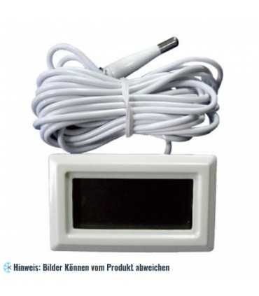 Digital Thermometer , 1.5V G13, -40/+50°C. Auflösung 0.1st, Sonde 3.